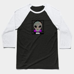 Alien ID Tag Baseball T-Shirt